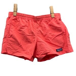 Patagonia Baggies Shorts Girls Youth XL Coral Pink Outdoor Gorpcore Sports Beach